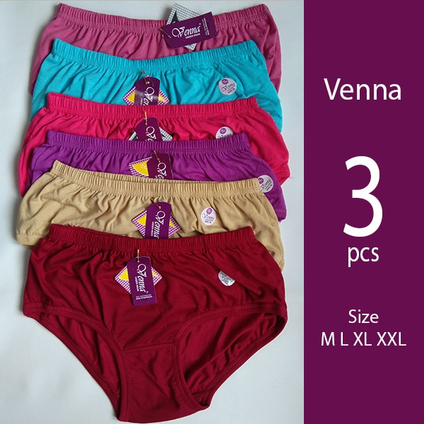 [ 3 PCS ] Celana Dalam Wanita  | Womens Underwear [Size L XL XXL] ART CLASIC