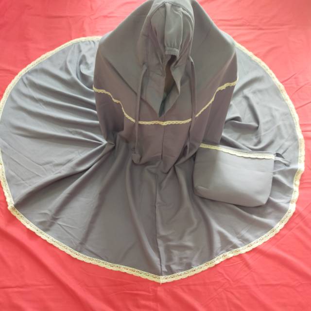 MUKENA KATUN RAYON POLOS