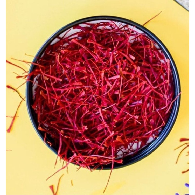 

Kashmiri Saffron (Mongra) Asli dari Pampore Kashmir India 1 gram