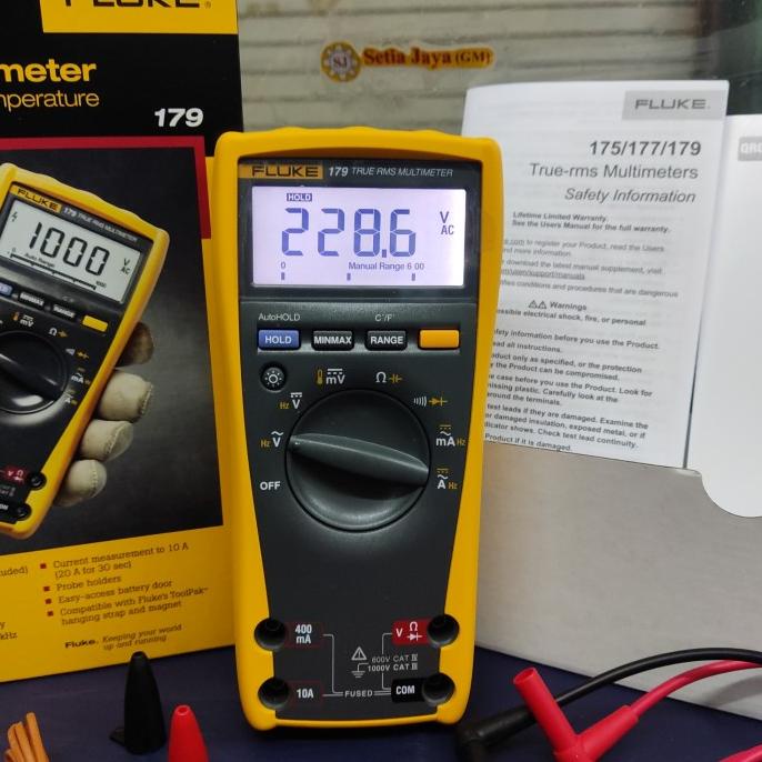 Fluke 179 true rms multimeter original