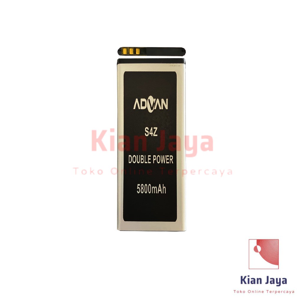 Baterai Advan S4Z Original Double Power Batre Batrai Battery Hp Ori