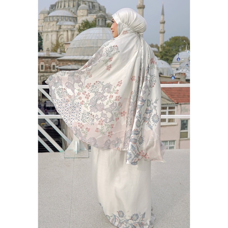 TOPKAPI IVORY PRAYER ROBE BUTTONSCARVES