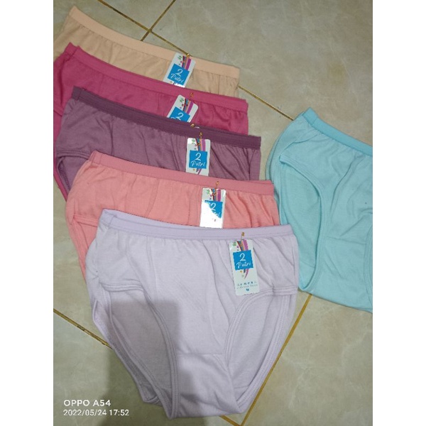 promo 12 pcs CD wanita murah 2 putri/Asyifa