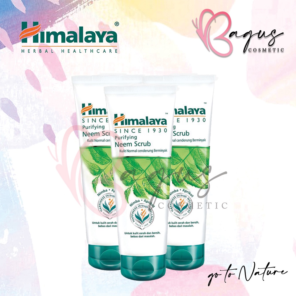 ⭐ BAGUS ⭐ HIMALAYA PURIFYING NEEM SCRUB  50 / 100ml | Lulur Wajah