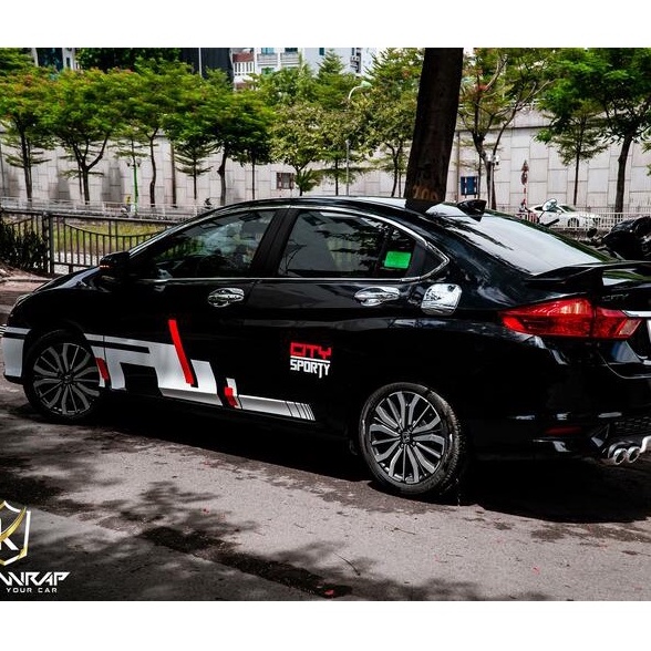 Stiker mobil honda city stiker mobil city cuting stiker mobil city vios camry corola civic