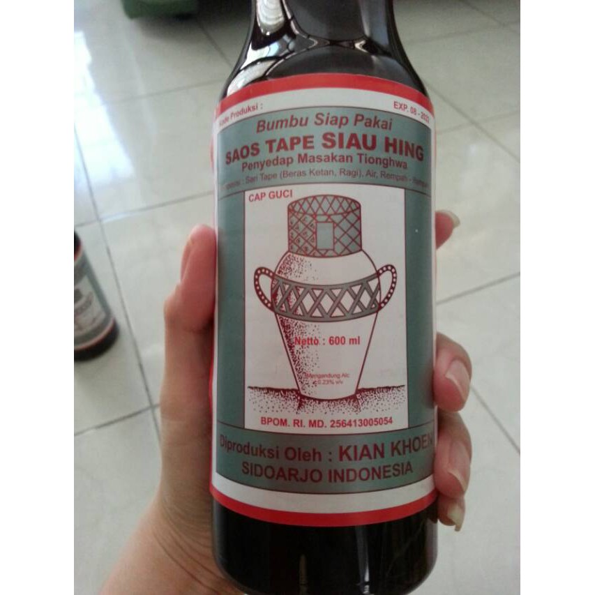 ARAK MASAK CAP GUCI / ARAK MASAK CAP GENTONG / ANGCIU