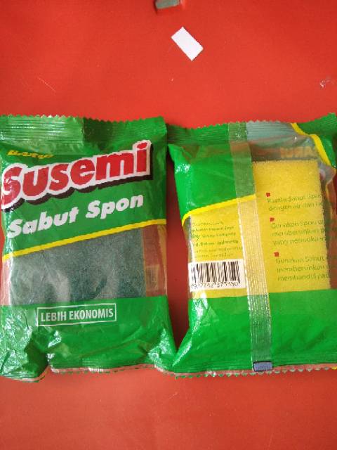 SPON CUCI PIRING SUSEMI SABUT SPON