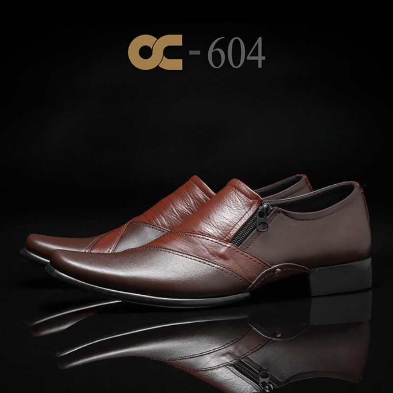 BEST SELLER 2022 SEPATU PANTOFEL PRIA KULIT ASLI OC-604