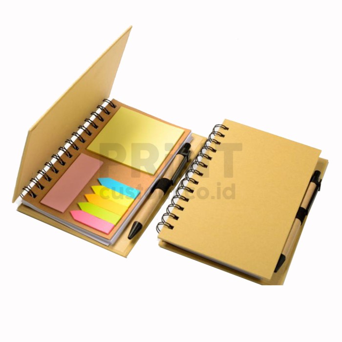 

[RESTOCK] Notebook Superior - Post It / Buku/ Catatan/ Agenda+ Sticky Notes-N802