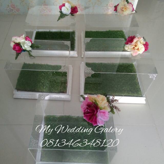 

Box seserahan acrylic baru