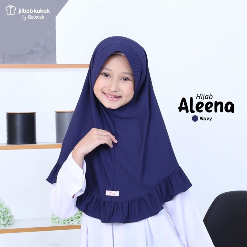 Gamis anak katun madina polos zea hijab