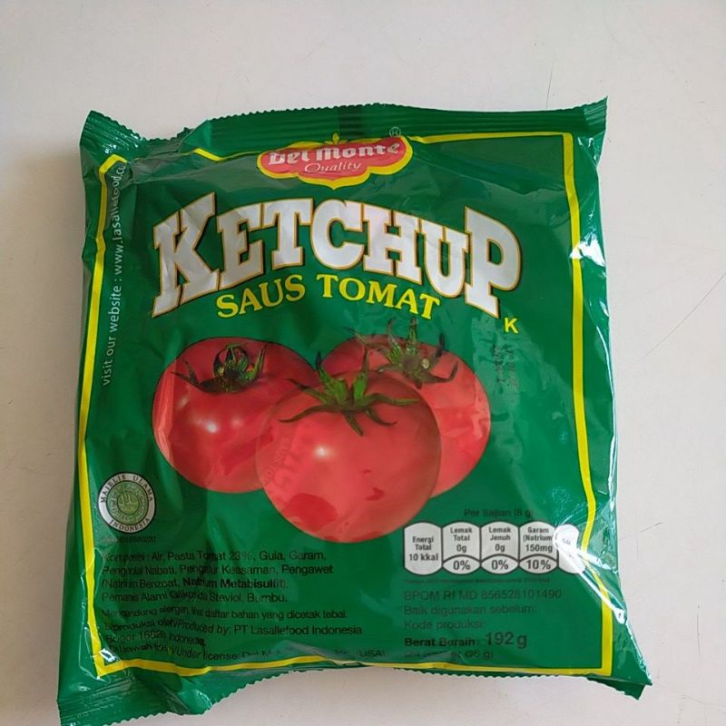 

saus tomat delmonte saset isi 24
