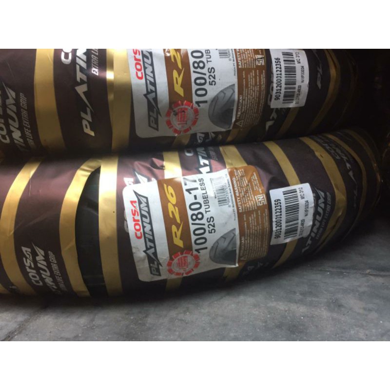 Ban corsa R26 100/80-17