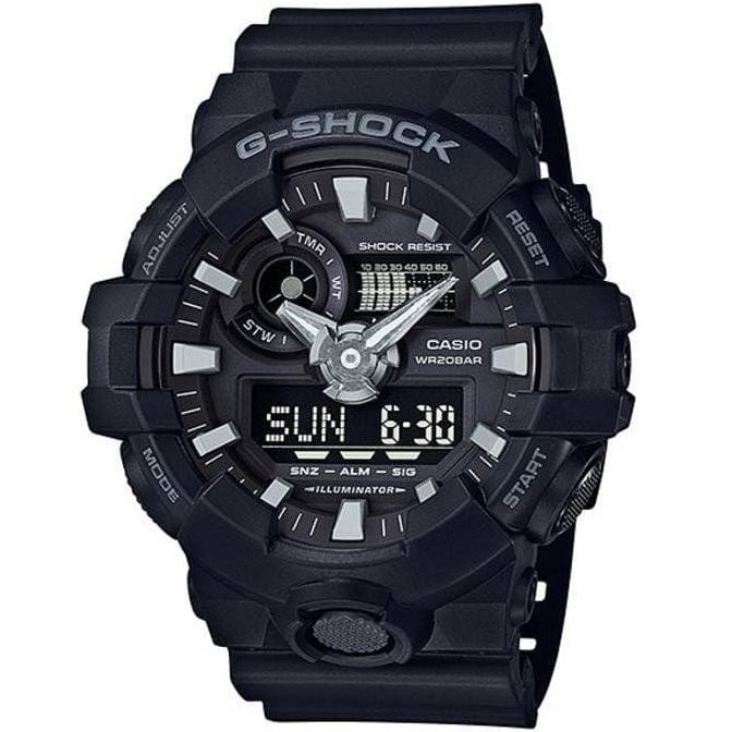 Casio G-Shock GA-700-1B / GShock Ga700-1B Original & Bergaransi
