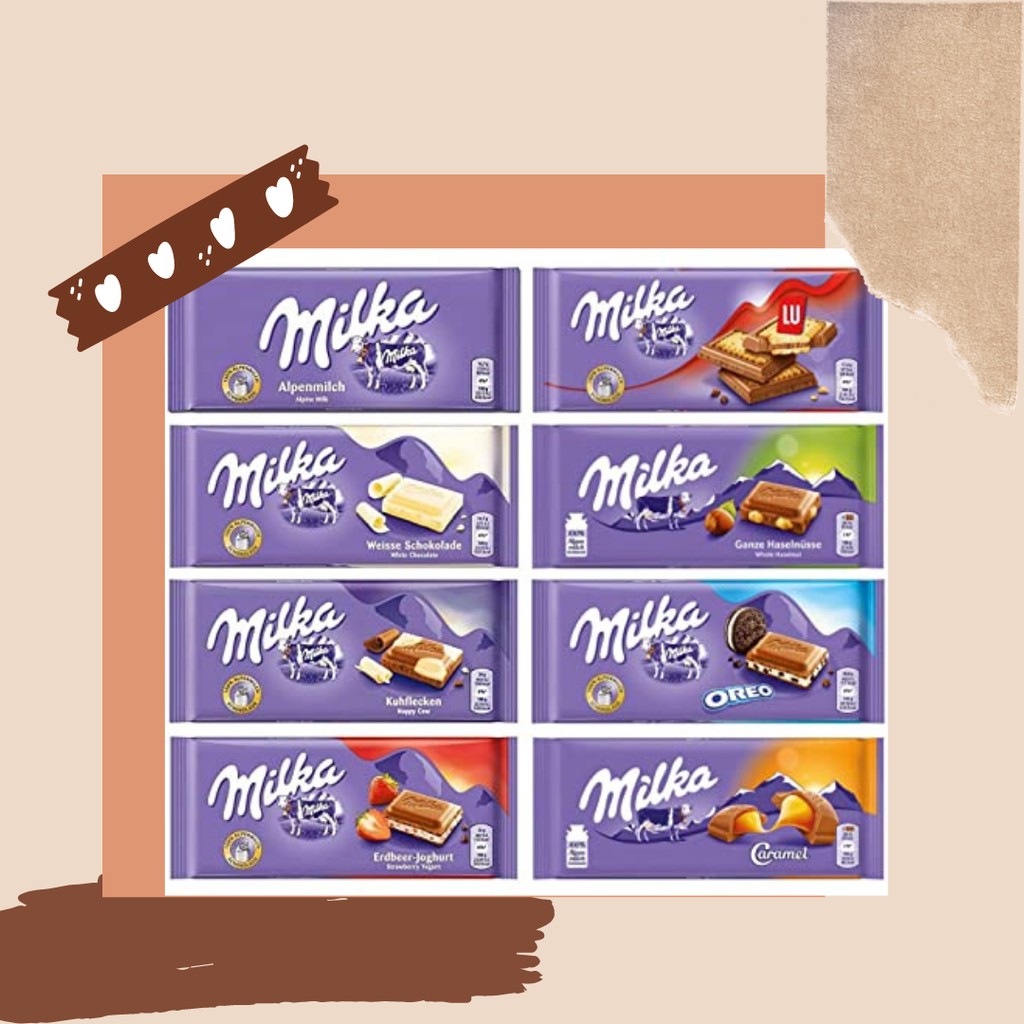 

MILKA CHOCOLATE VARIAN OREO ( VANILA&COKLAT) TERMURAH EXPIRED SETAHUN READY STOCK TERMURAH