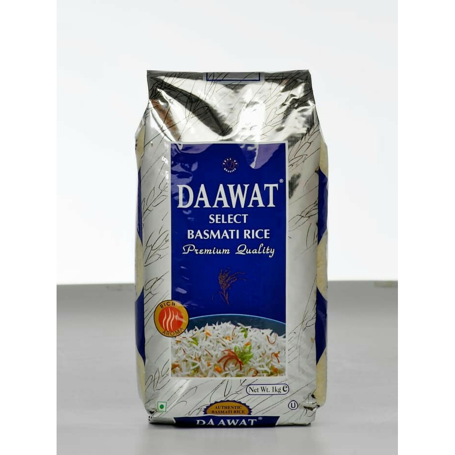 

DAAWAT SELECT BASMATI RICE PREMIUM QUALITY 1 KG
