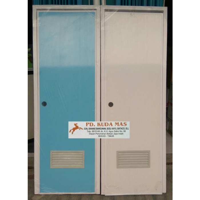 Pintu Pvc Muriko Kamar Mandi Polos Warna