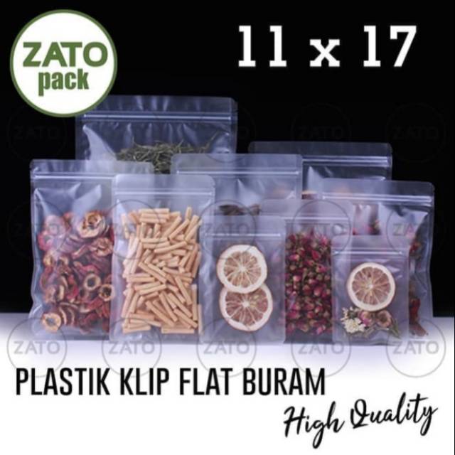 

11x17 Plastik Klip BURAM FLAT - Packaging Kemasan
