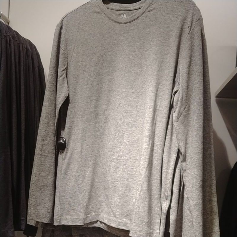 Kaos lengan panjang h&M original byk warna langsung dikirim