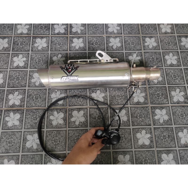 knalpot ronin 3suara 38mm