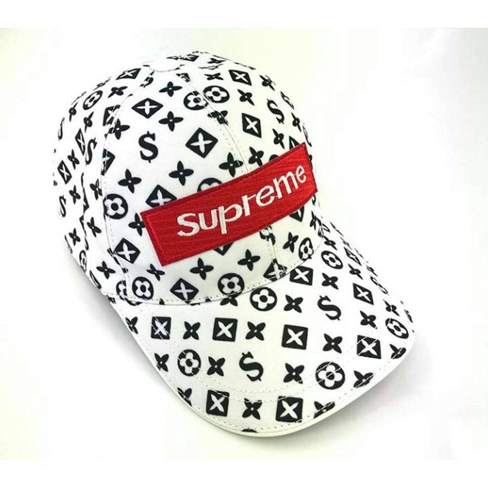 RECOMMENDED LV SUPREME CAP WHITE MIRROR QUALITY TERBAIK
