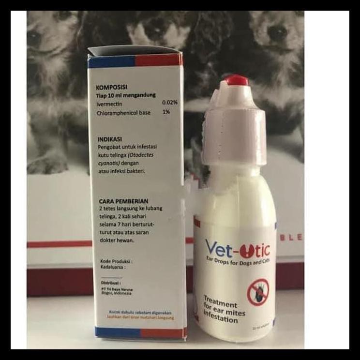 SPECIAL Vet-Otic Obat Earmites Kucing Vet Otic Obat Kutu Telinga Kucing Anjing