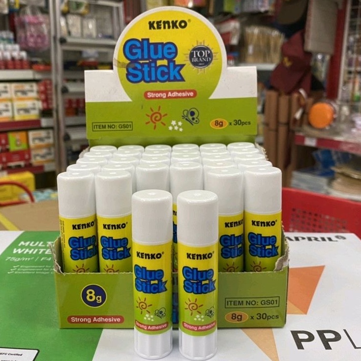 

LEM STIK KENKO GS-01 8GR / LEM KERTAS / GLUE STICK KENKO ( 1PCS)
