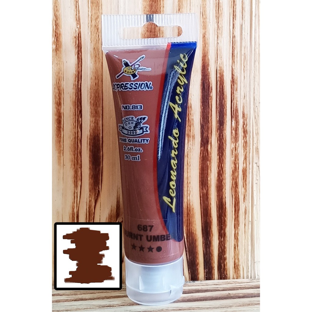 

Cat akrilik Leonardo 30 ml Burnt Umber