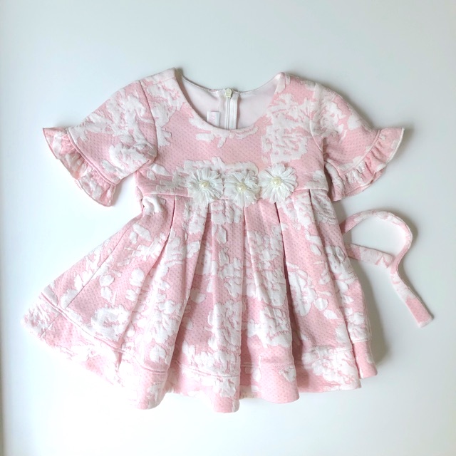 BONNIE JEAN BABY Flower Dress Preloved sz. 18m
