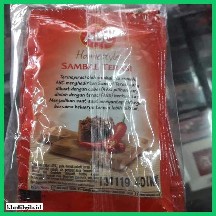 

Aneka-Sambal- Sambal Terasi Abc Sachet -Pedeeeeeezzzzzzz.