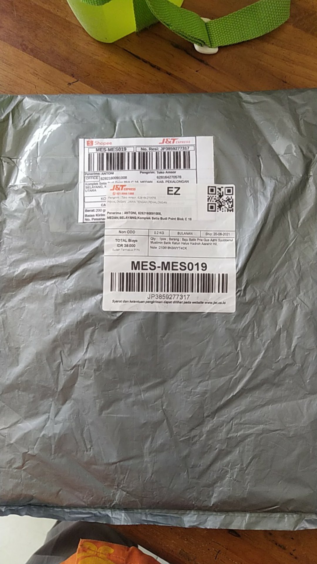 Baju Batik Pria Gus Azmi Syubbanul Muslimin Batik Katun Halus Hadroh Azzahir Hilwa Ala Santri Modern