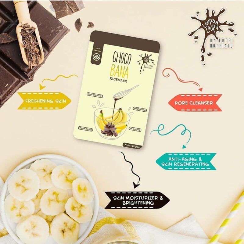 Masker Organik Loupaa Loupii