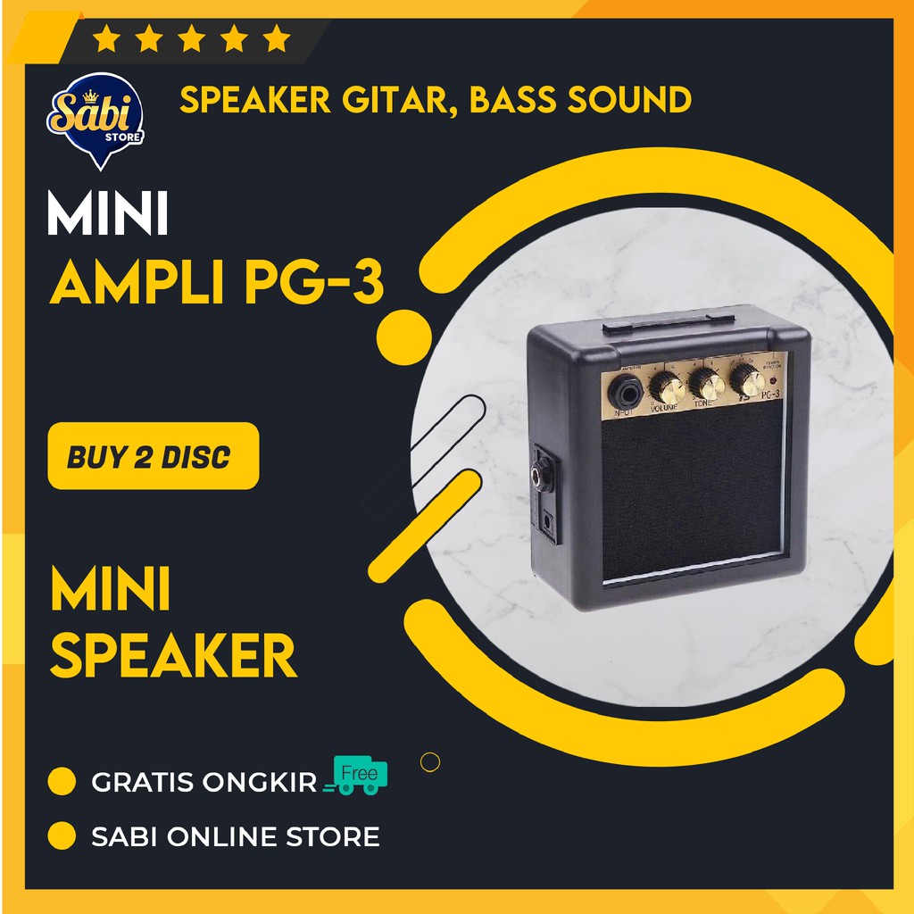 SPEAKER BOX / MINI AMPLIFIER GITAR / BASS SOUND