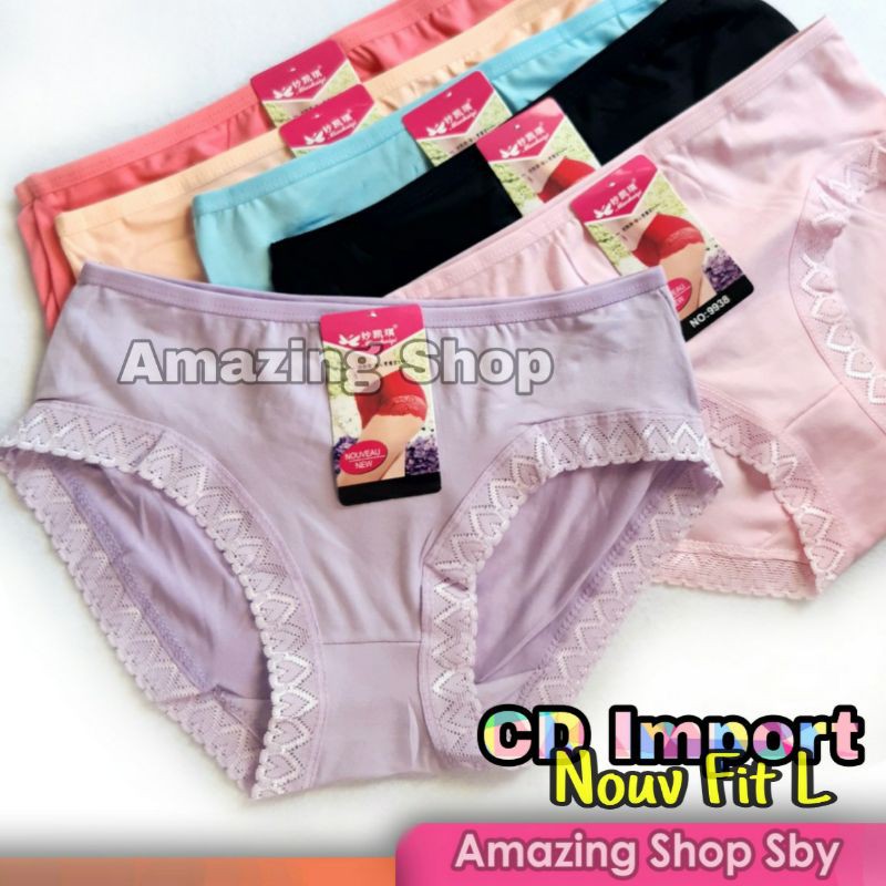 [CD] CELANA DALAM WANITA UNDIES PANTY NOUV L CD IMPORT MURAH Amazing Shop