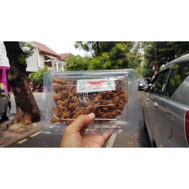 

Usus Goreng / Makaroni Ngehe / Snack Kiloan / Kripik Usus 125 gram