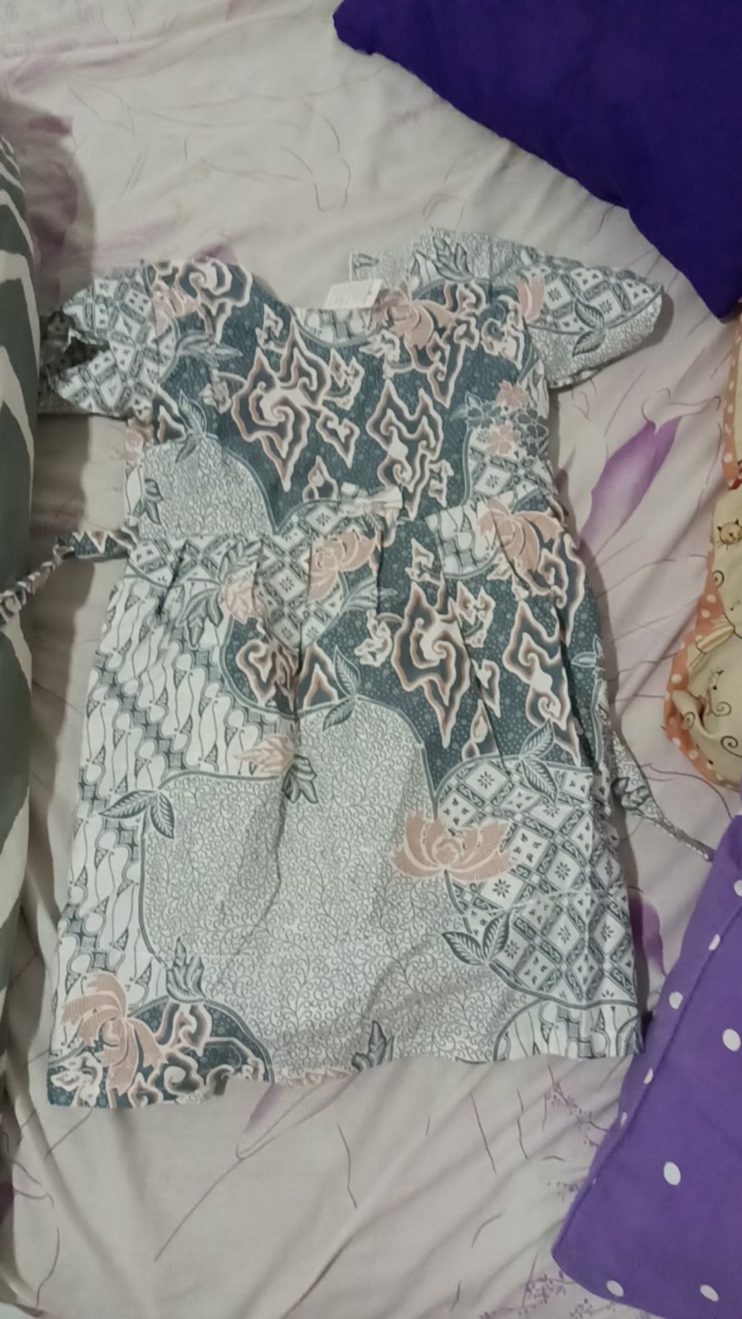 Nivana Batik Dress Anak Cewek Perempuan 1 - 7 Tahun
