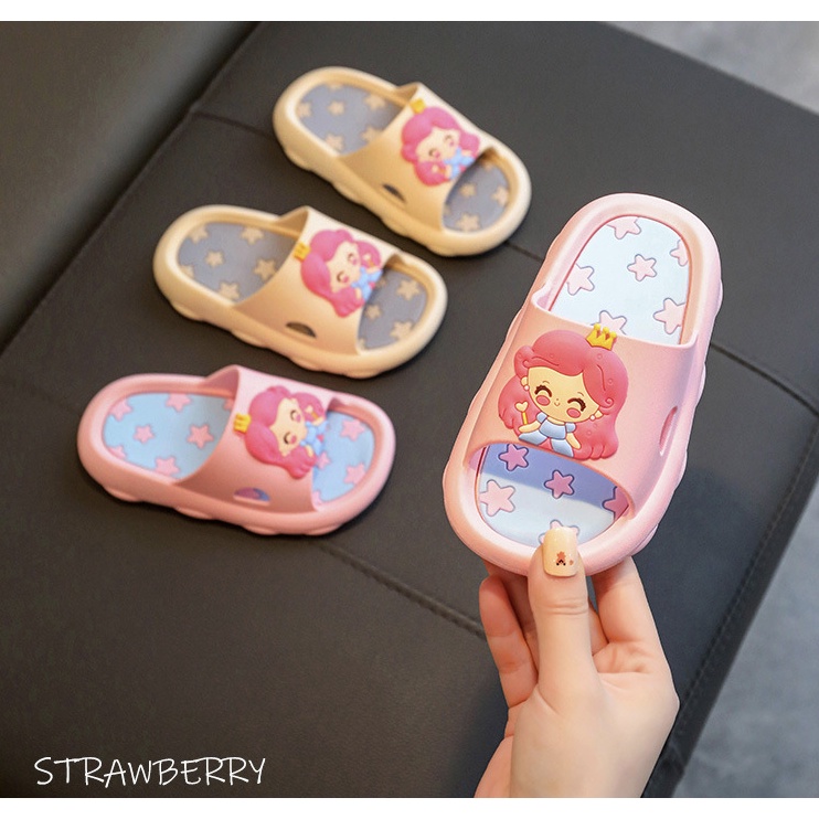 babyfit promo 8.8 sendal PRINCESSCUTE sandal karet pvc anak selop santai import ml-0302r