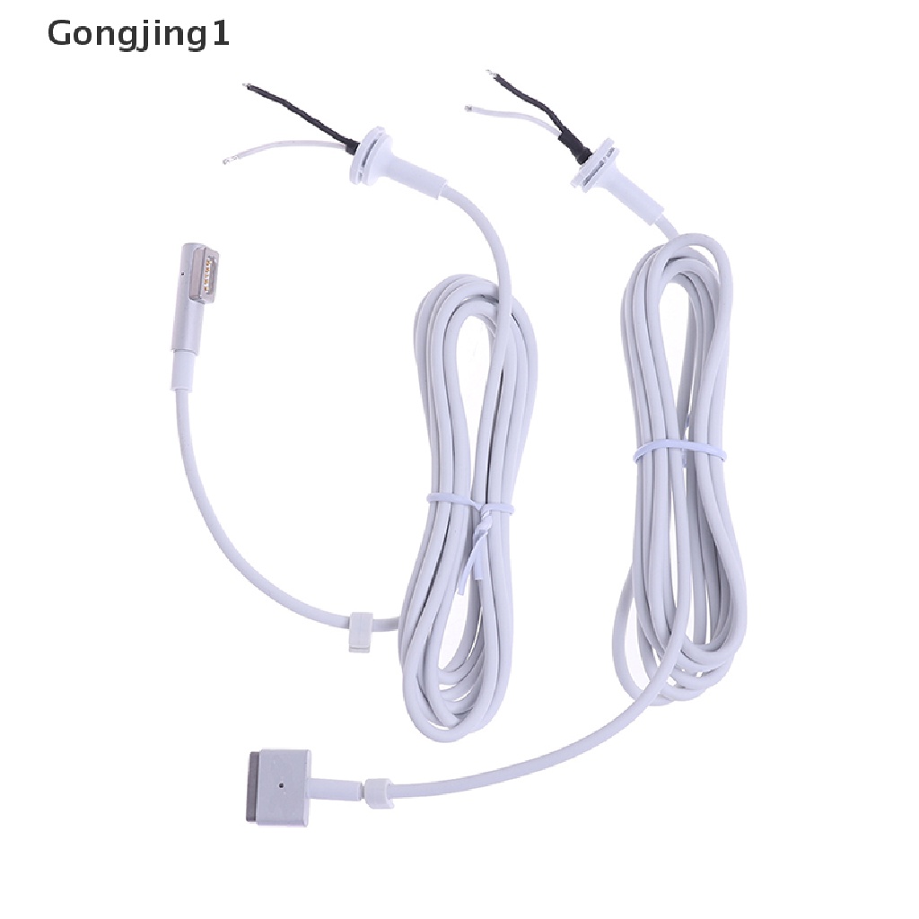 Gongjing1 Kabel Adapter Charger DC Magsafe T-Tip L-Tip Untuk Macbook Air Pro AC