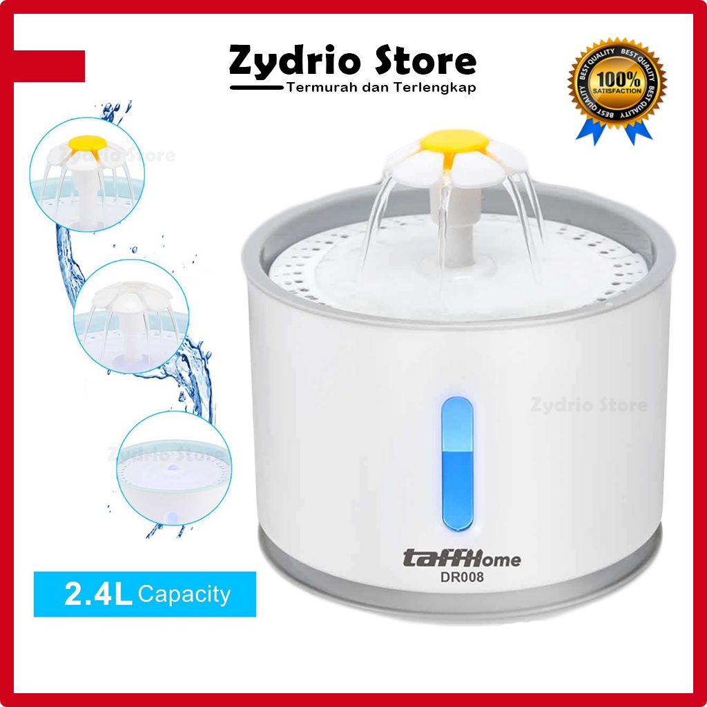 2.4L Dispenser Tempat Minum Kuncing Anjing / Pet Feeder Water Fountain