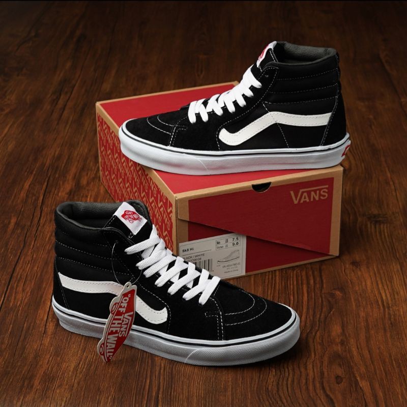 Vans Sk8-Hi Black White