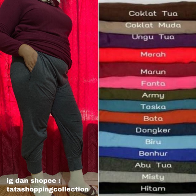 Aladin Jumbo / CELAMIS / CELANA GROSIR / LEGGING DAN ALADIN