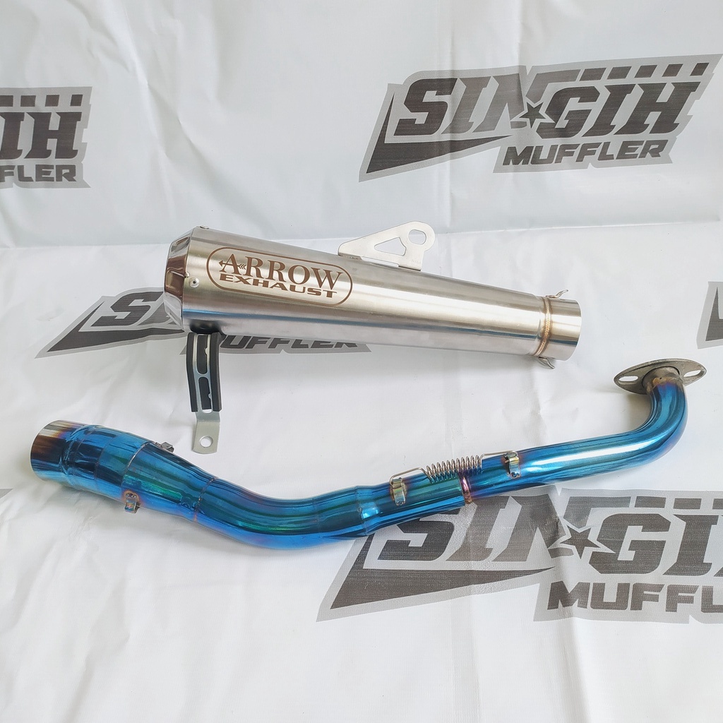 Knalpot Racing Arrow Aerox Connected Nmax 2020 Lexi Pcx 160 Adv Vario Beat Scoopy Genio Bluemoon