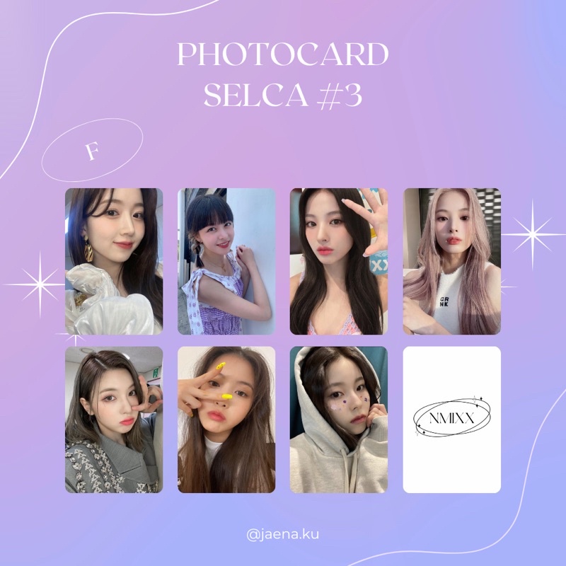 [NMIXX] PHOTOCARD SELCA #3 NMIXX ‼️BACA DESKRIPSI‼️