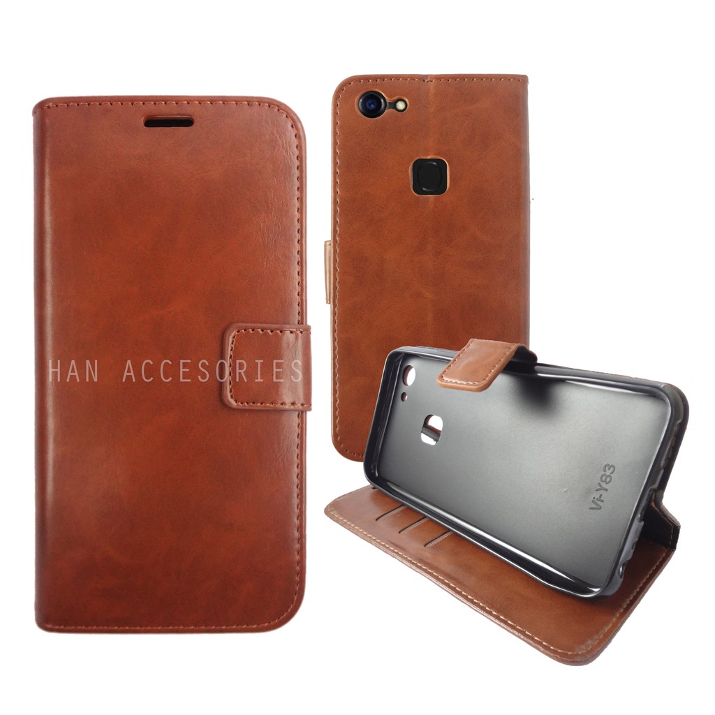 VIVO Y83/Y81/Y71 Original Fashion Selular Flip Leather Case - Flip Cover