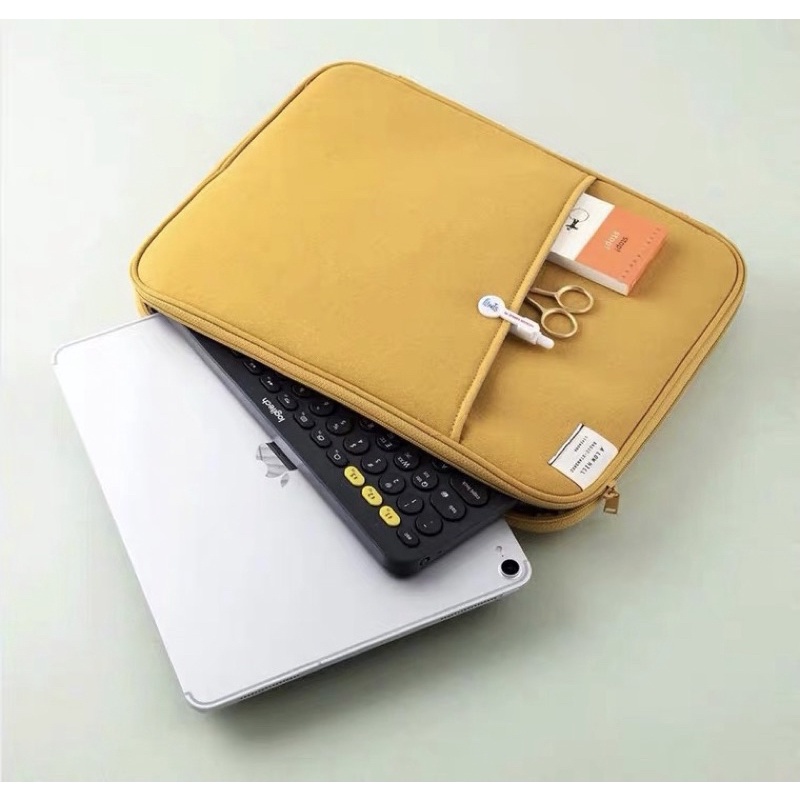 laptop sleeve ipad tablet 11 10 inch dan 13 inch tas macbook air pro sarung cover wanita pria anak tebal berkualitas premium murah TL05