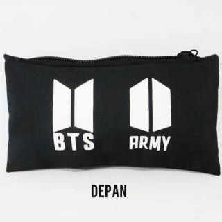 Tempat Pensil Hitam BTS  Persona Kotak Pensil Bangtan Boys 