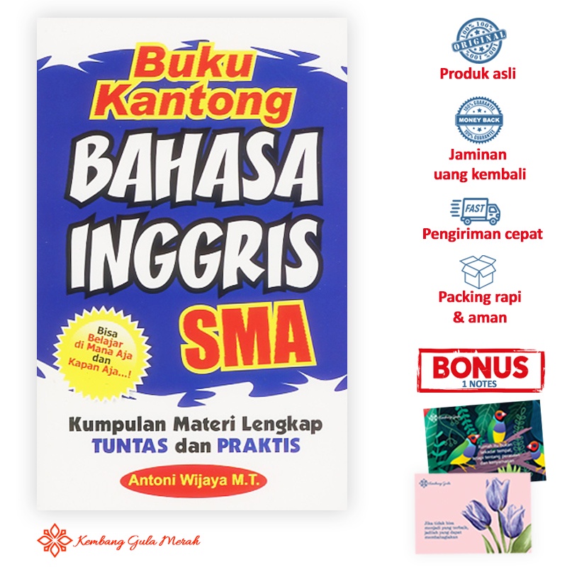 Buku Kantong Bahasa Inggris SMA