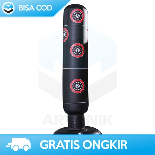 TIANG VERTICAL SAMSAK TINJU OLAHRAGA PUNCHING BOXING BAG VKTECH 1.6M