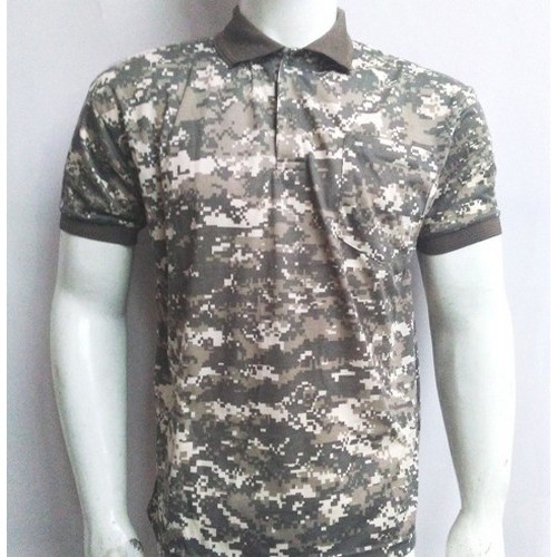 Kaos kerah loreng accupat