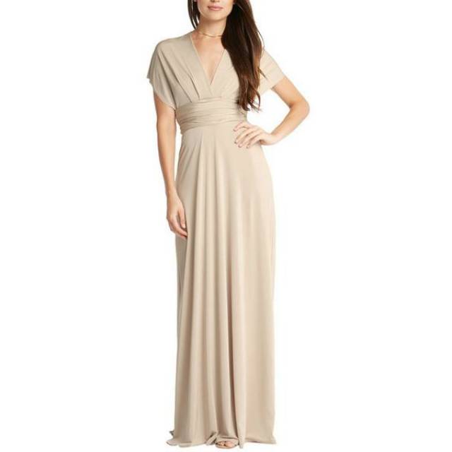 infinity dress cream